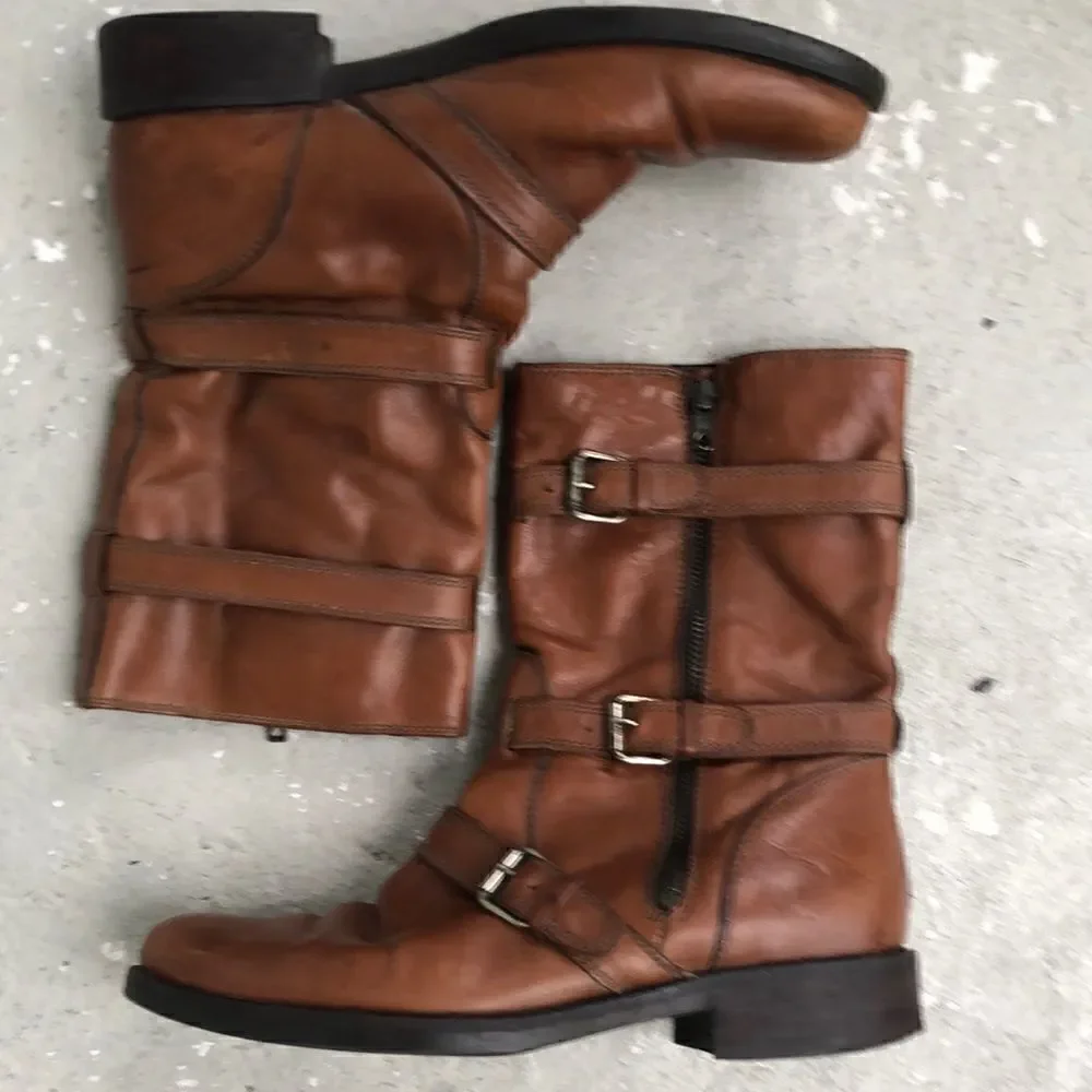 Jcrew Miller short moto boot